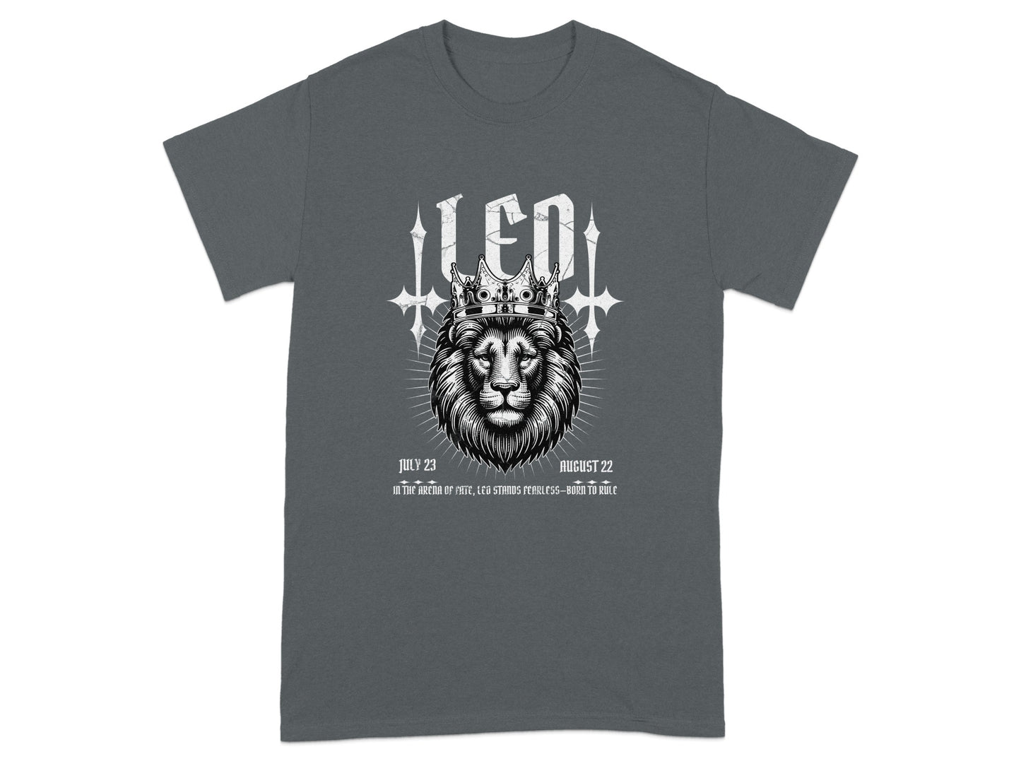 Leo Zodiac Crowned Lion Born To Rule product type