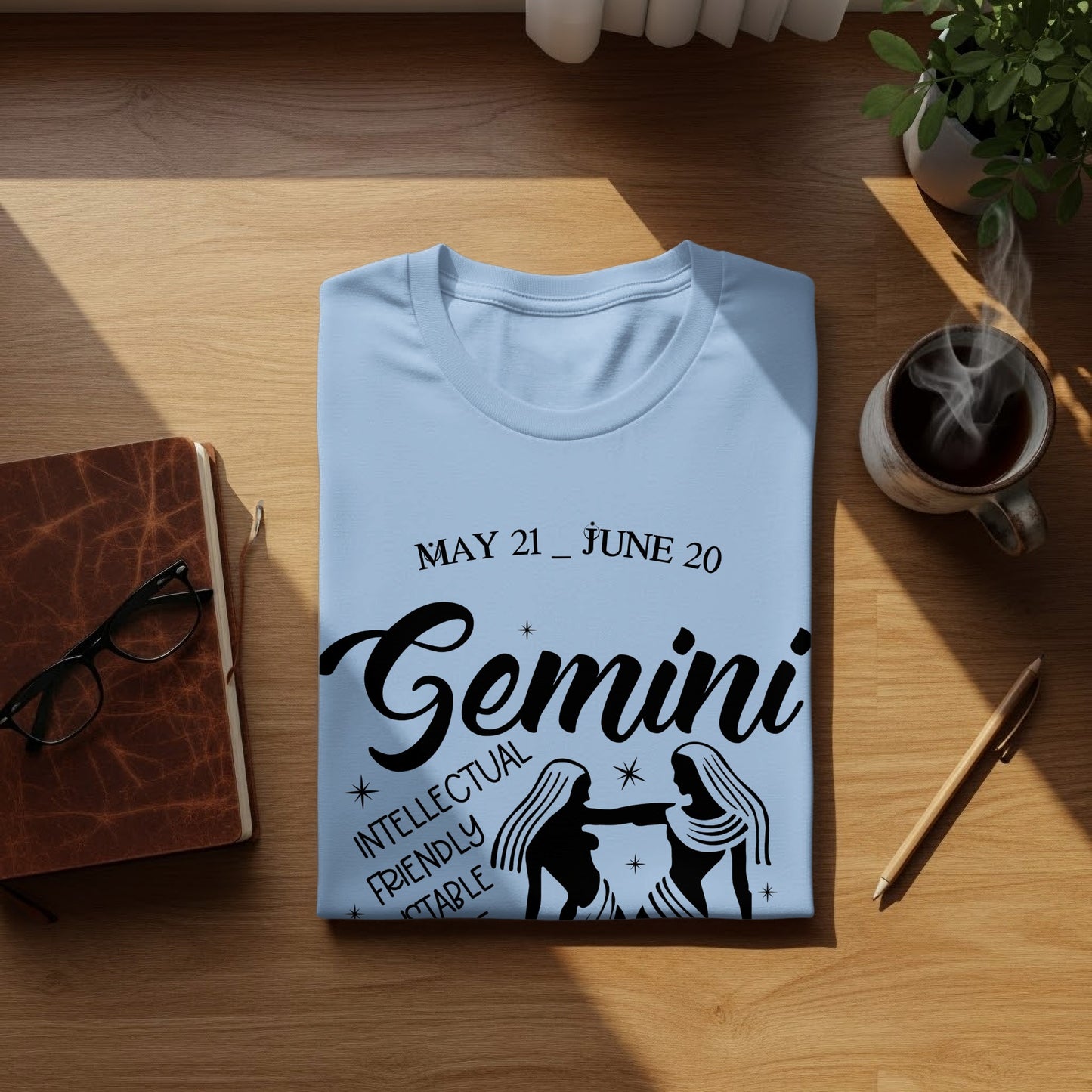 Gemini Zodiac Intellectual Friendly Adaptable Shirt