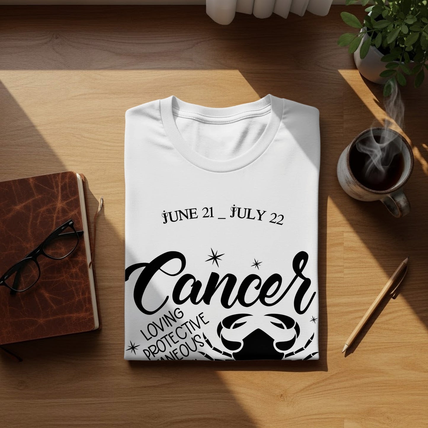Cancer Zodiac Sign June July Birthday Shirt for Astrology Fans