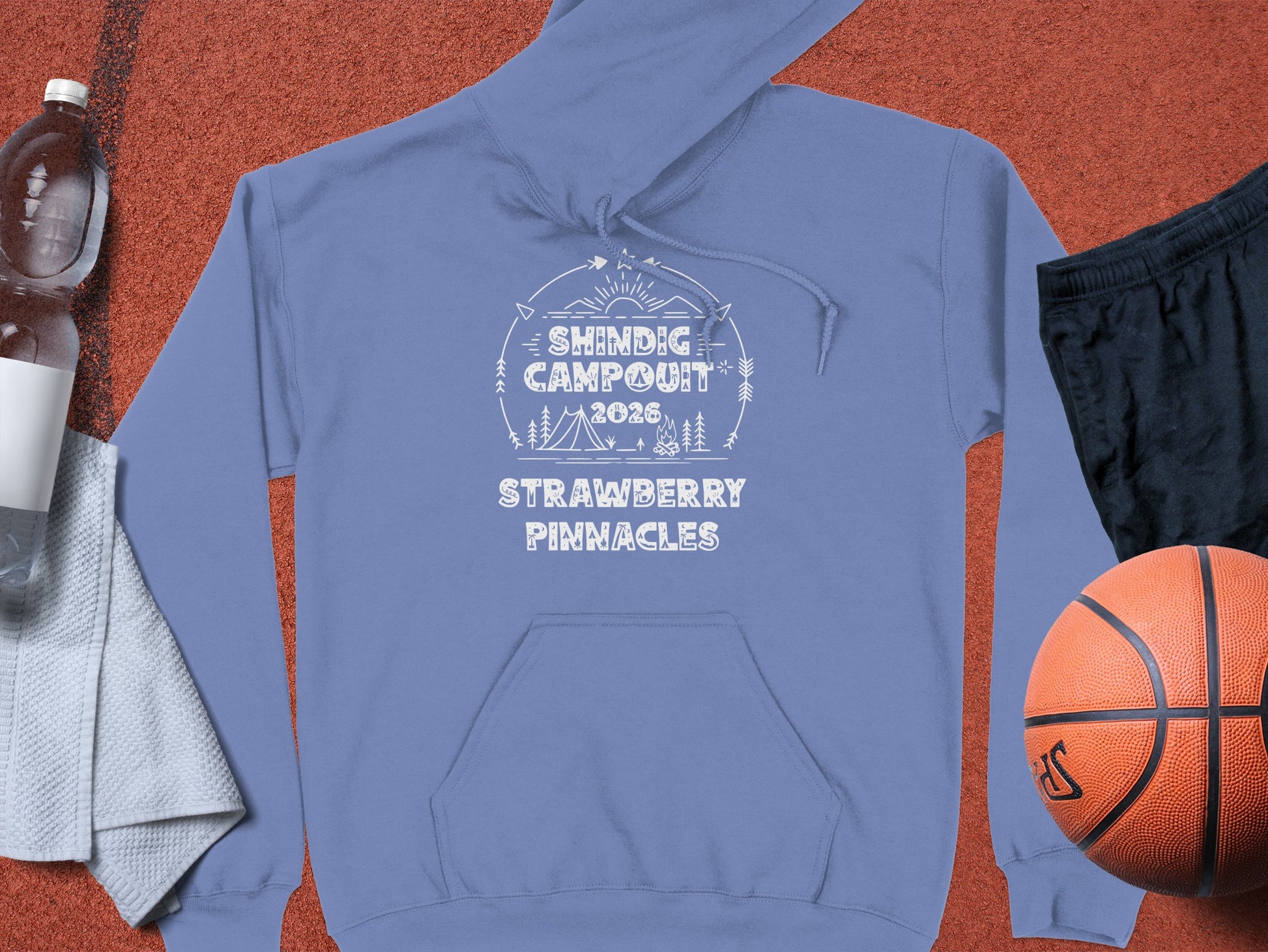 Shindig Campout 2026 Strawberry Pinnacles Hoodie