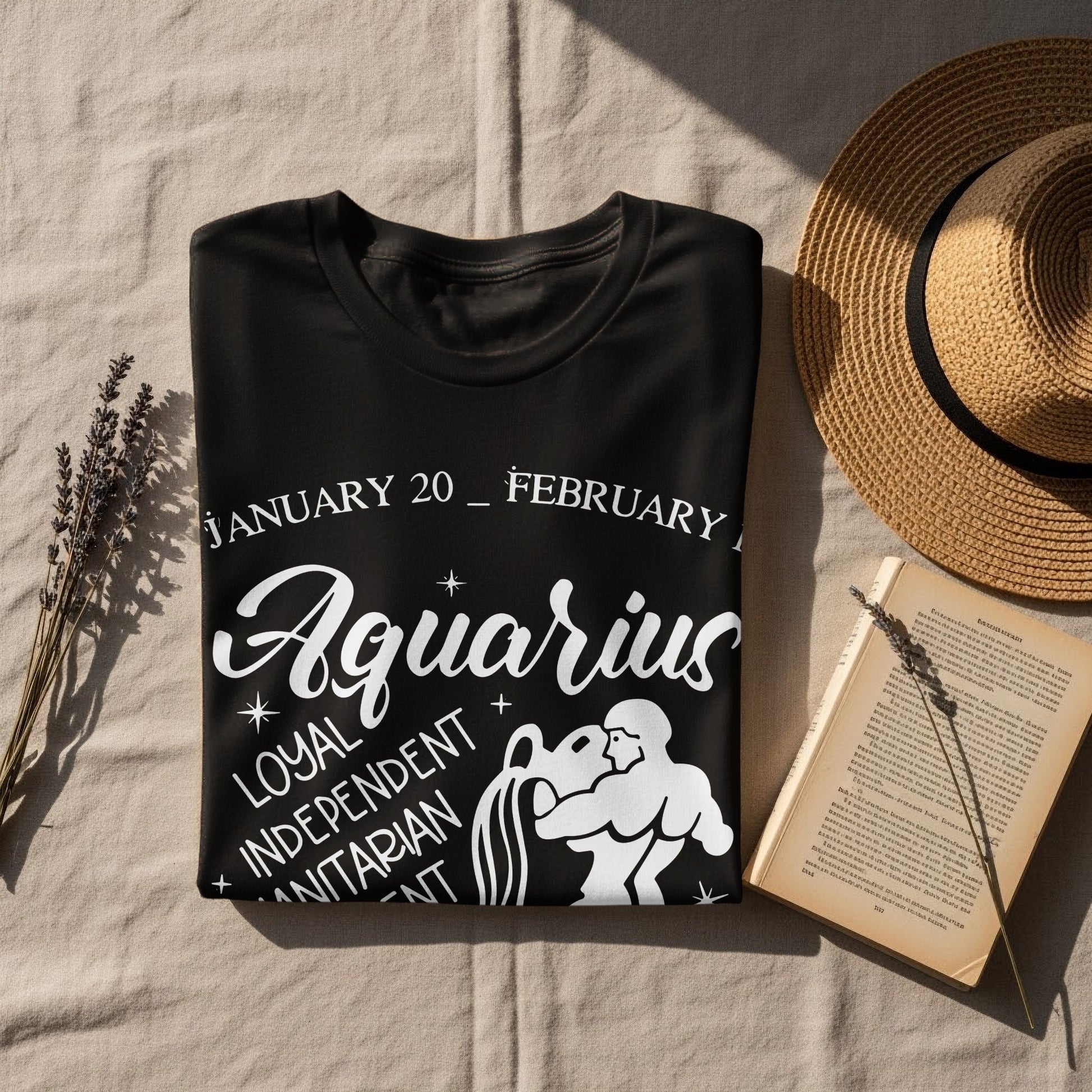Aquarius January February Loyal Independent Unitarian Shirt