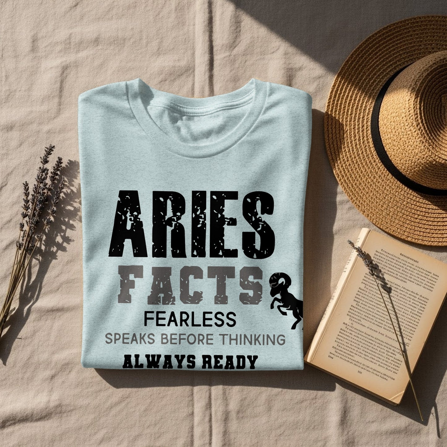 Aries Facts Fearless Always Ready T-Shirt