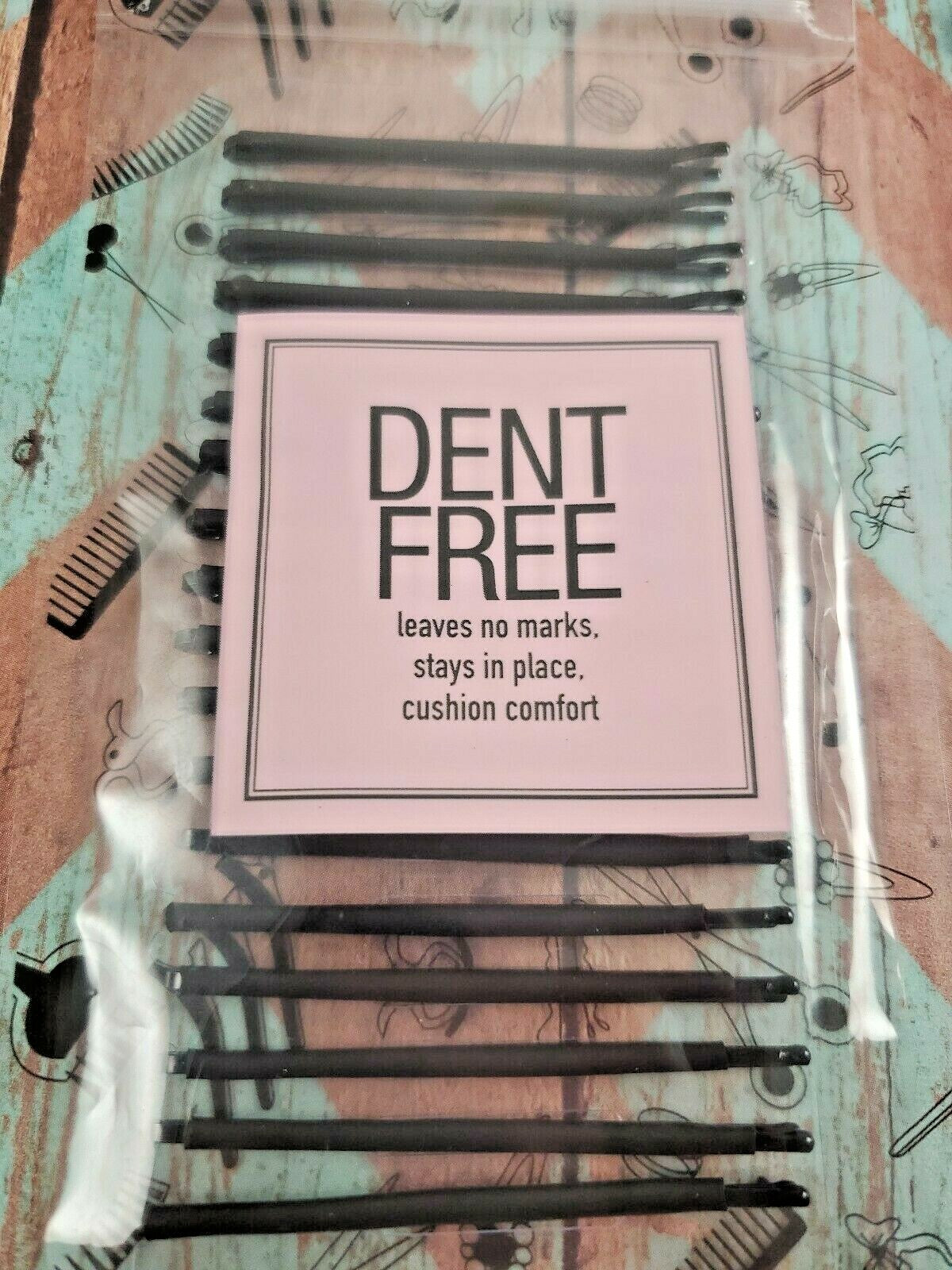 2 Pack Conair Dent Free Bobby Pins, Black, 18 Ct