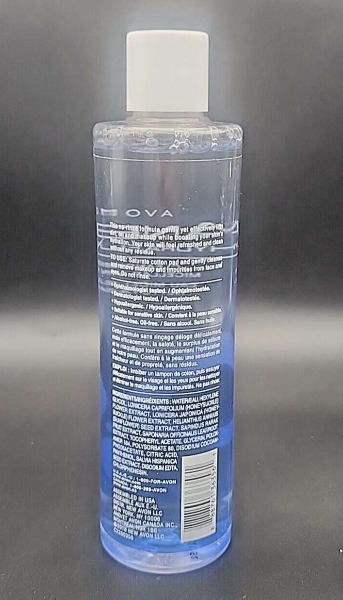 Avon Anew Hydra Fusion Cleansing Micellar Water 10.1 oz.