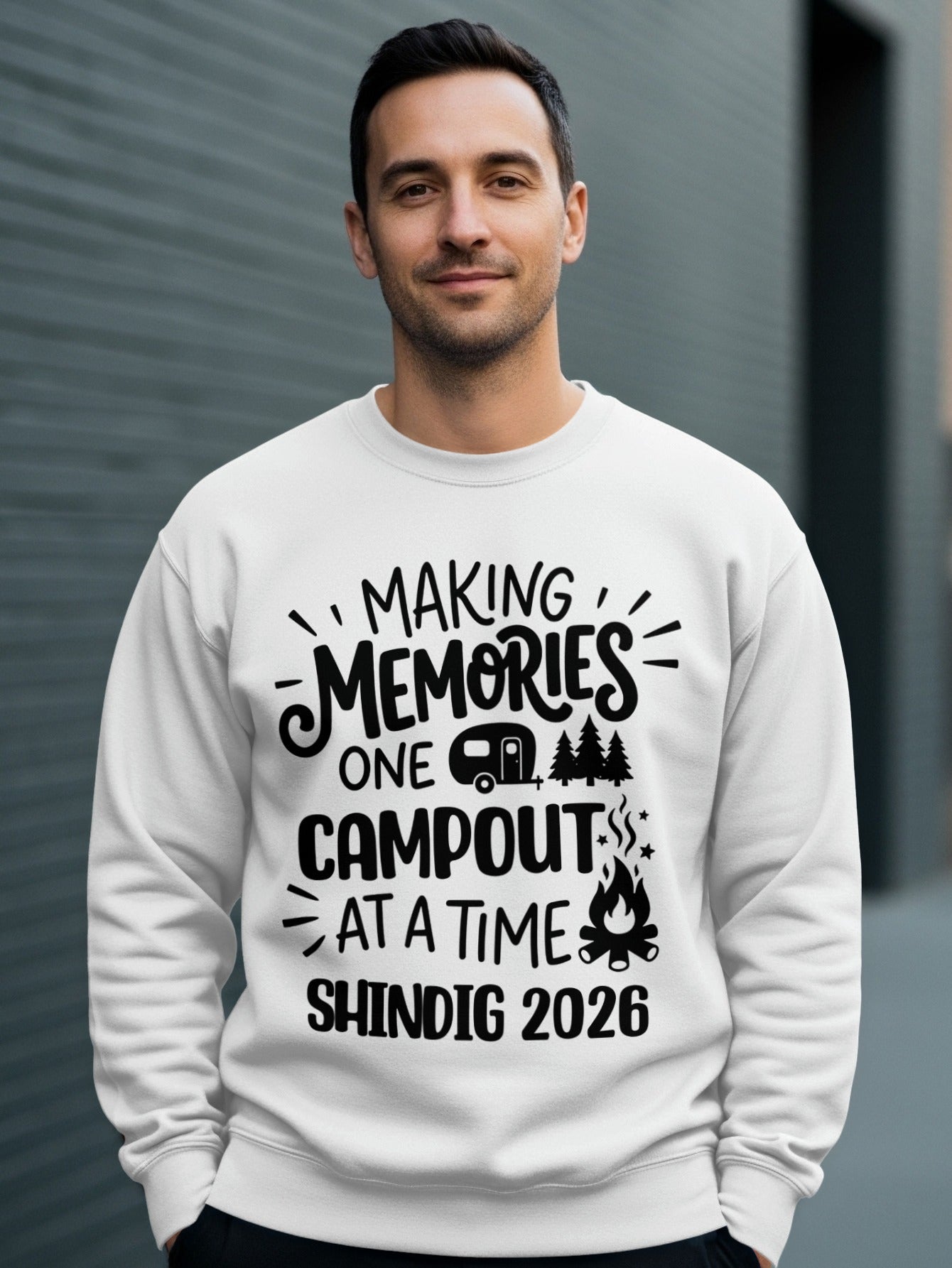 Making Memories One Campout At A Time Shindig 2026 Sweater
