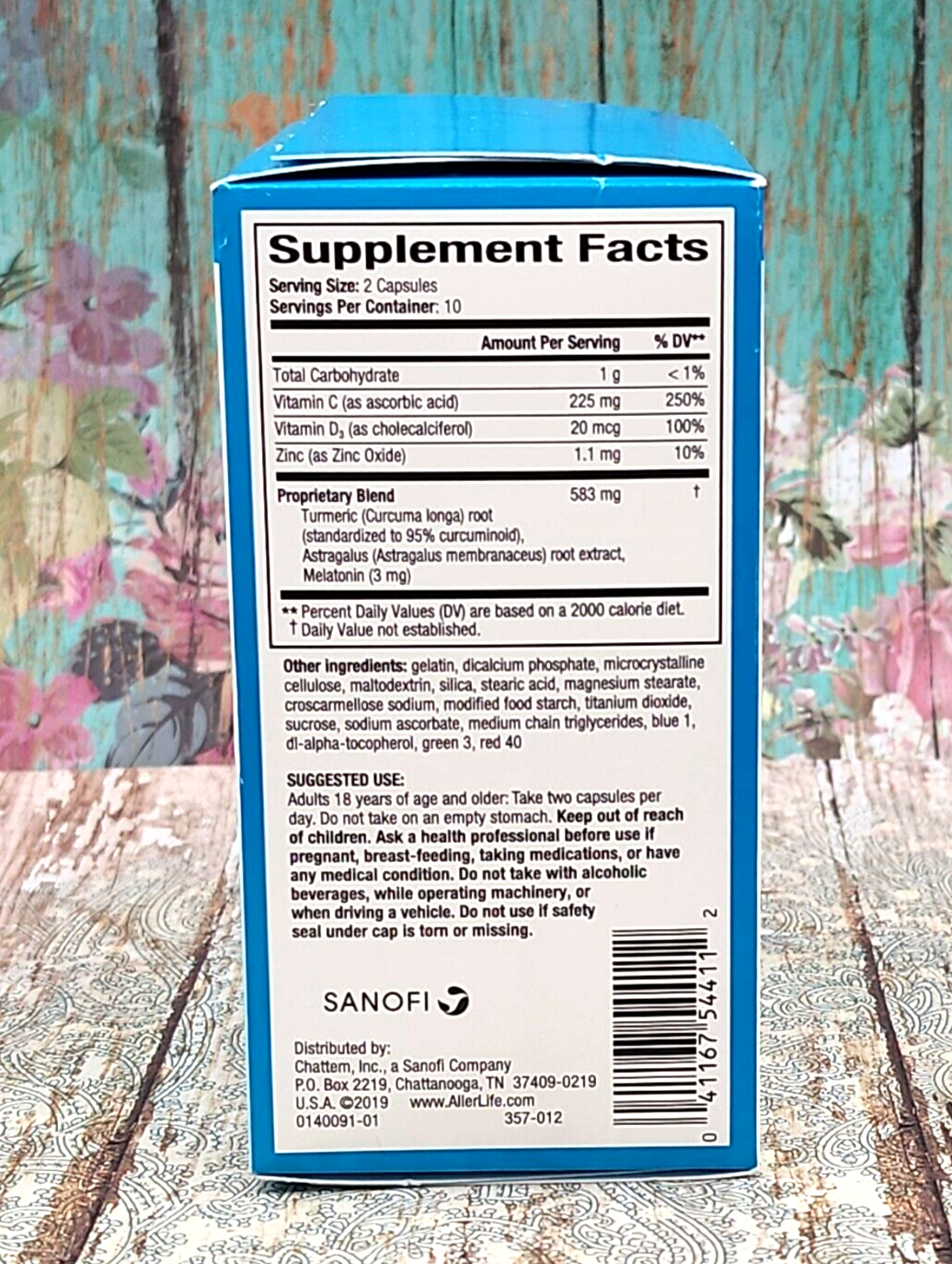 2X Allerlife Daily Wellness Support SLEEP for Allergy Sufferers 20 Capsules New