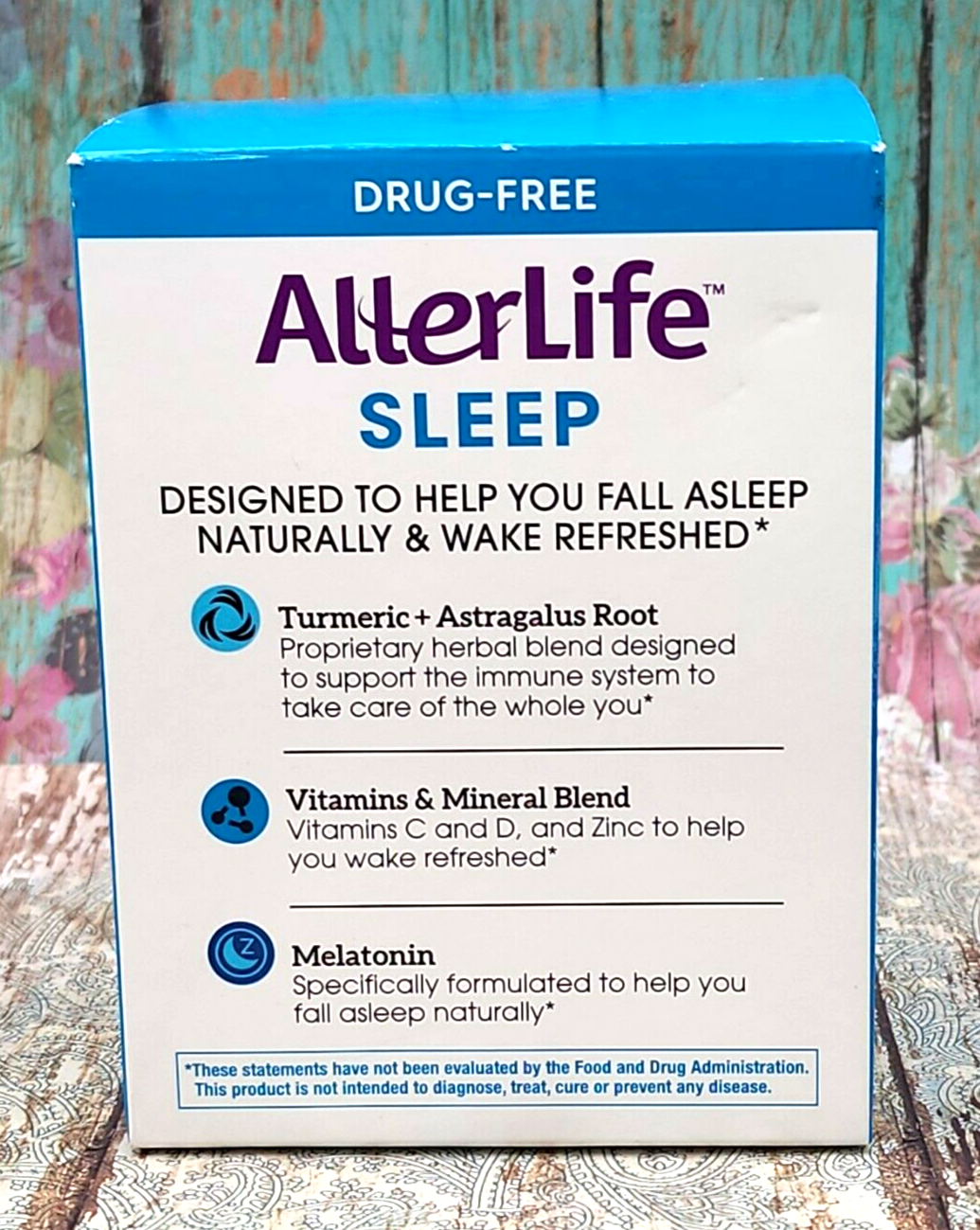 2X Allerlife Daily Wellness Support SLEEP for Allergy Sufferers 20 Capsules New