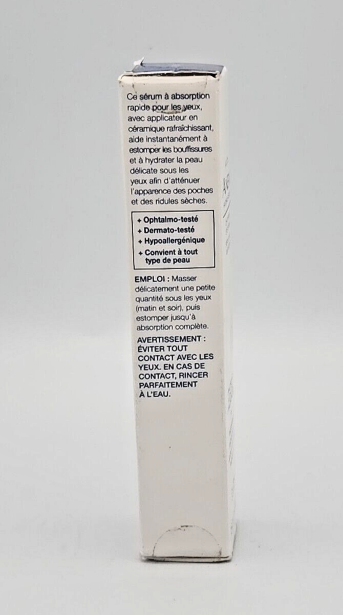 Anew Hydra Fusion Avon .5 fl. oz. Raspberry De-Puffing Eye Serum Hyaluronic New