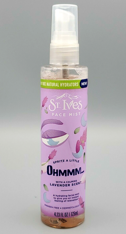 1 St. Ives face mists spritz a little calming lavender scent & hydrating