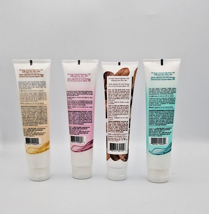 4 Avon Skin So Soft Trio Hand Creams 1 ORIGINAL  3.4oz New Fresh!