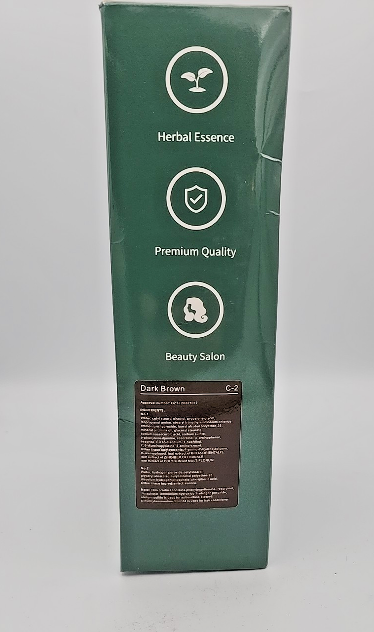 3 in 1 Hair Dye Shampoo 500ml Instant Color Natural Tea Tree Formula Exp 3/2027