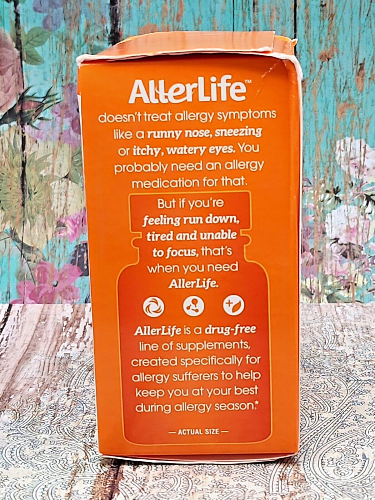 AllerLife Daily Allergy Support 40 Caps 2 Pack Energize Formula