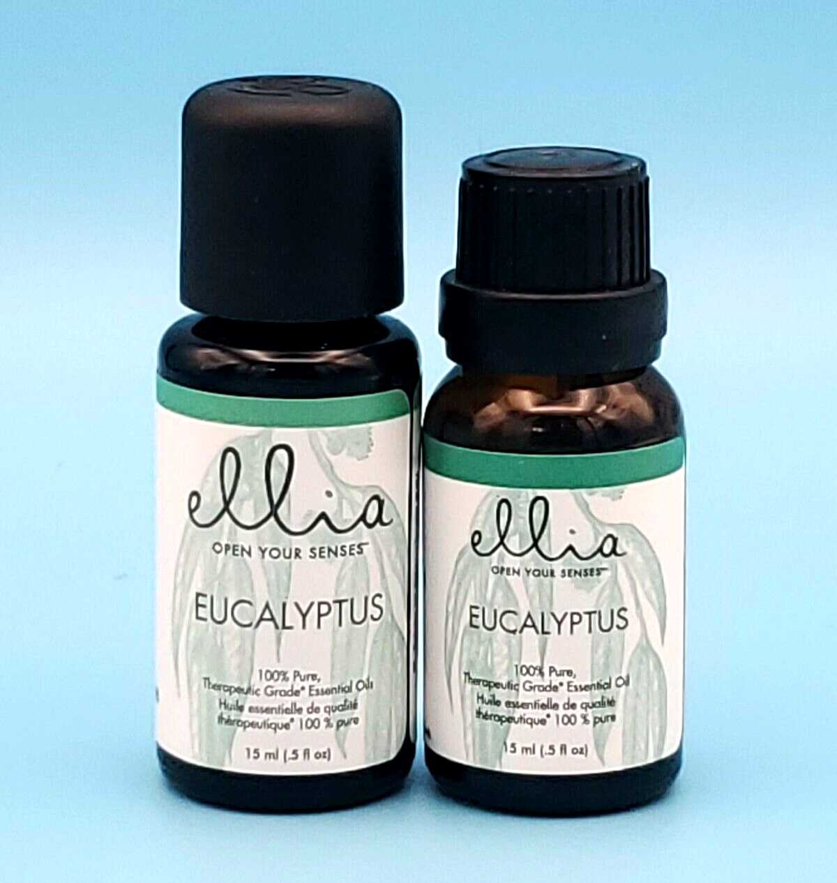 2x Ellia Eucalyptus Essential Oils 100% Pure Therapeutic Grade, Homedics