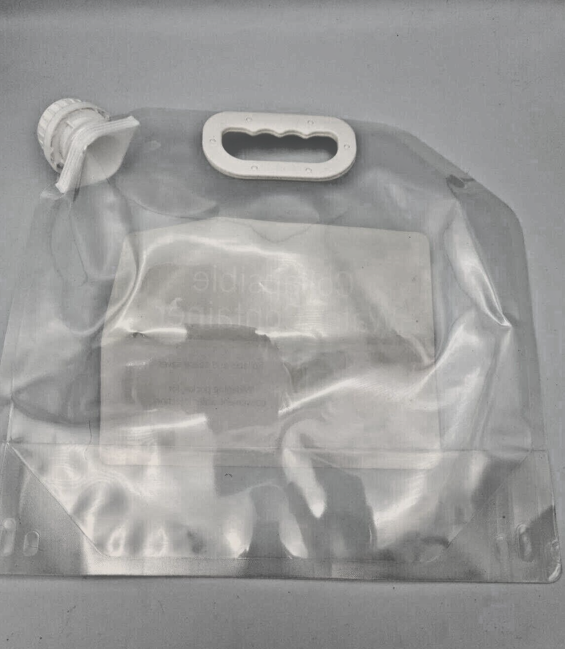 5 Liter Collapsible Water Container - Collapses for Compact Storage Lot of 2