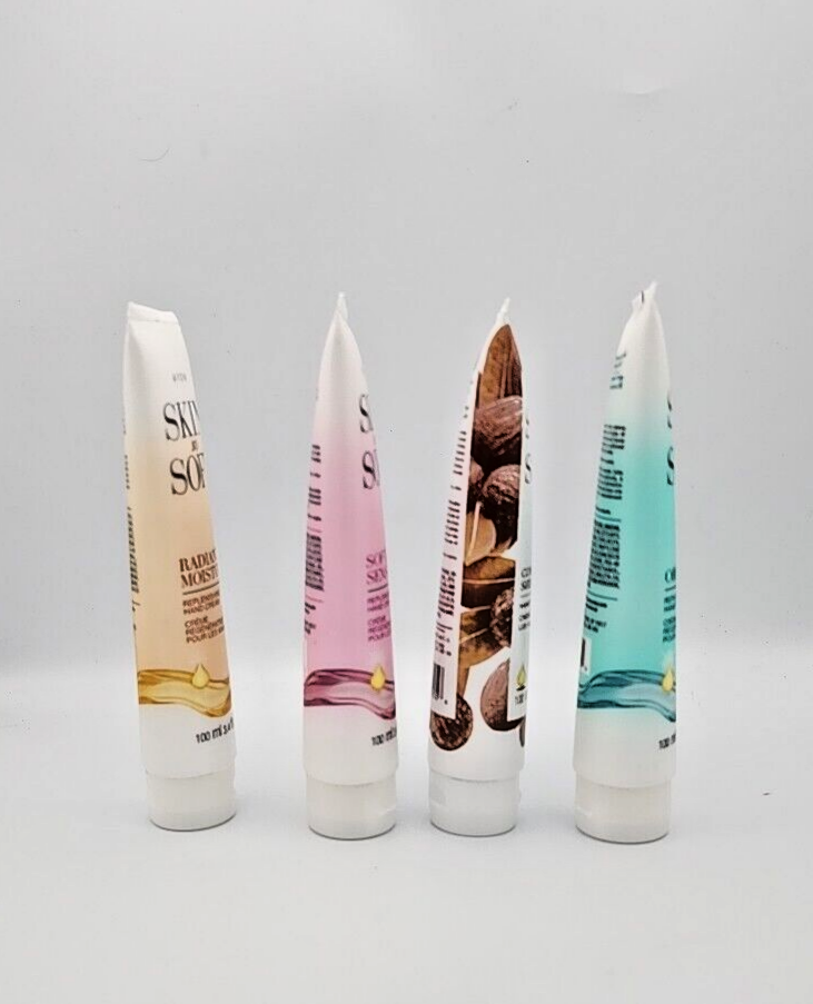 4 Avon Skin So Soft Trio Hand Creams 1 ORIGINAL  3.4oz New Fresh!