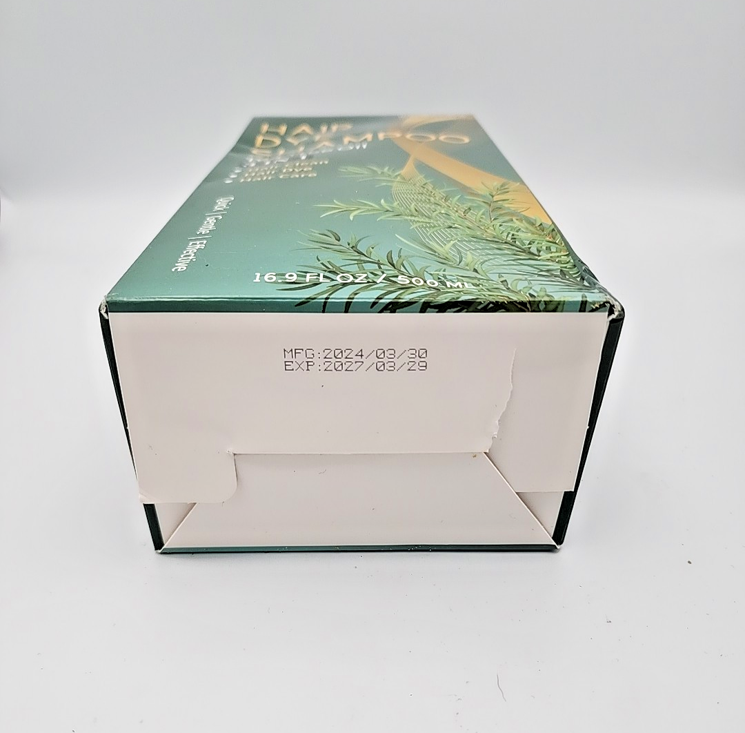 3 in 1 Hair Dye Shampoo 500ml Instant Color Natural Tea Tree Formula Exp 3/2027