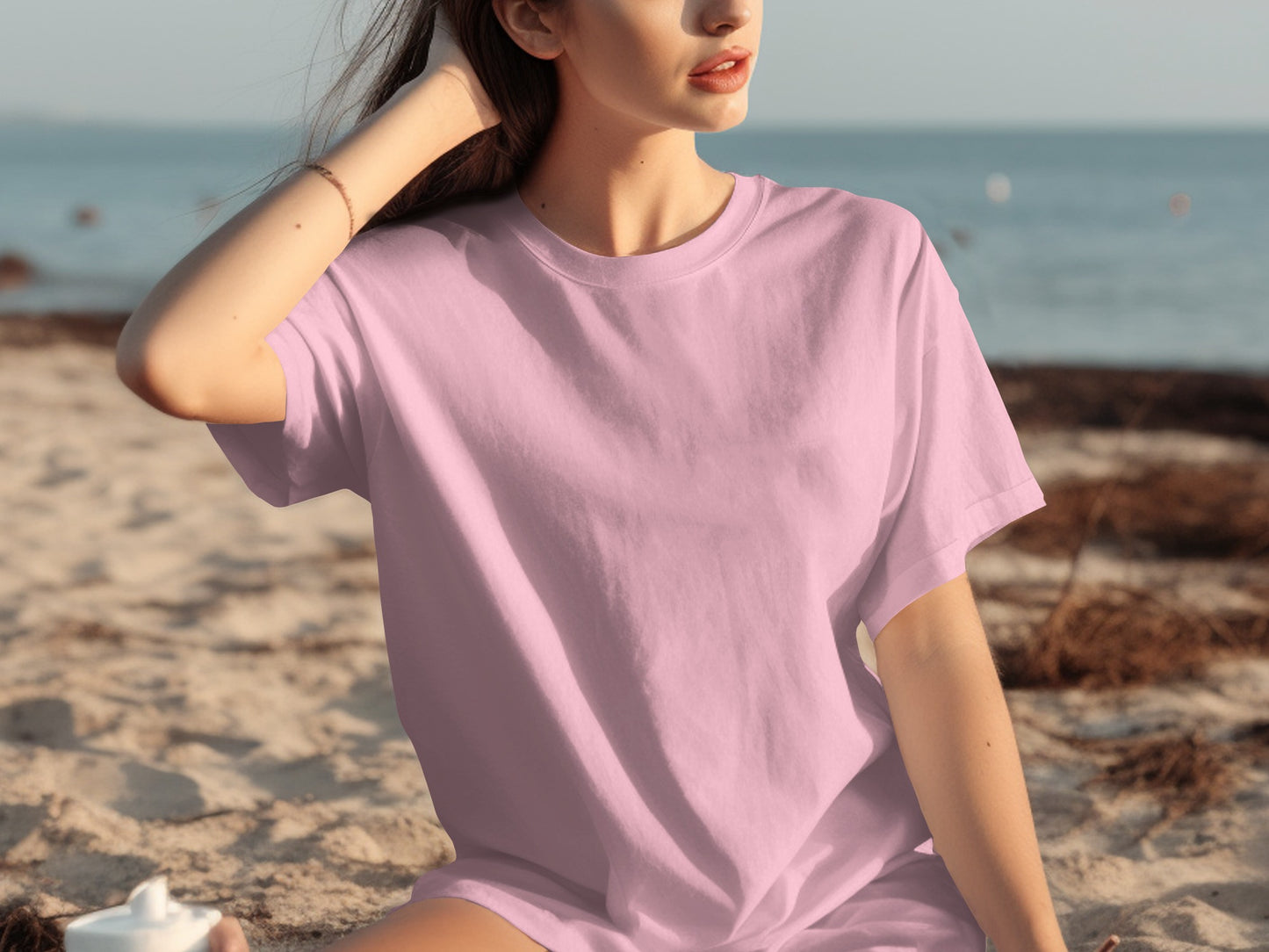 Light Pink Crew Neck Short Sleeve Top Women Beach Casual product type
Pink T-shirt
Crew Neck Tee
Short Sleeve Shirt
Womens Top
Casual Apparel
Beach Fashion
Summer Style
Light Pink Shirt
Lavender Tee
Lilac Top
Plain T-shirt
Solid Color Tee
Relaxed Fit
Everyday Shirt
Womens Clothing
Beachwear
Vacation Outfit
Pastel Pink
Basic Tee
Outdoor Casual