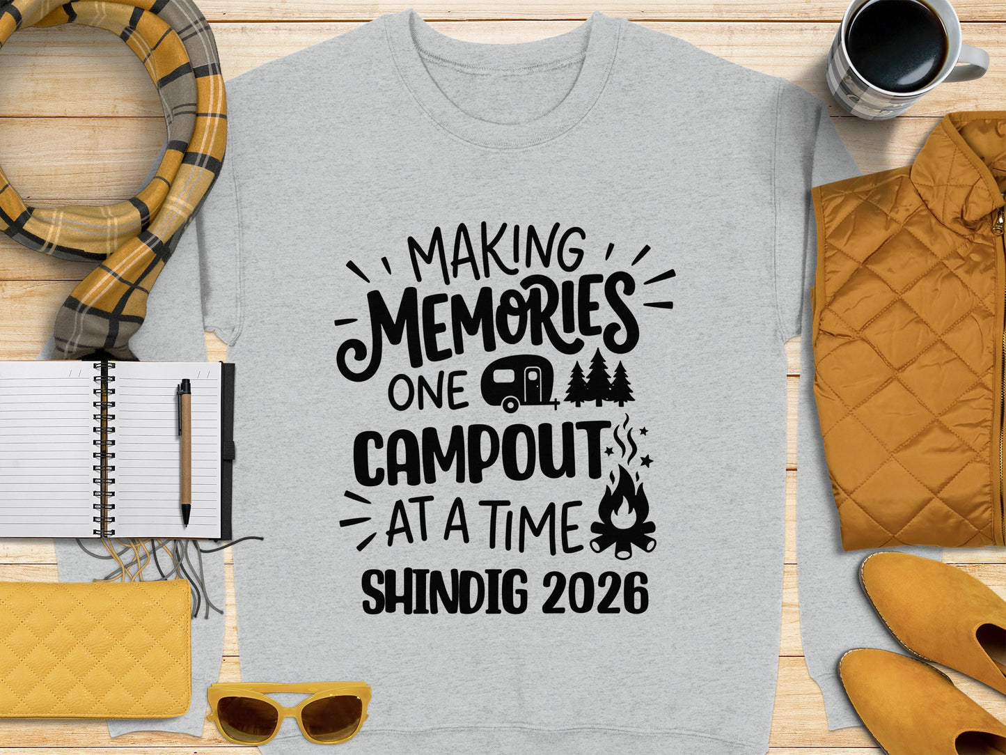 Making Memories One Campout at a Time Shindig 2026 Shirt