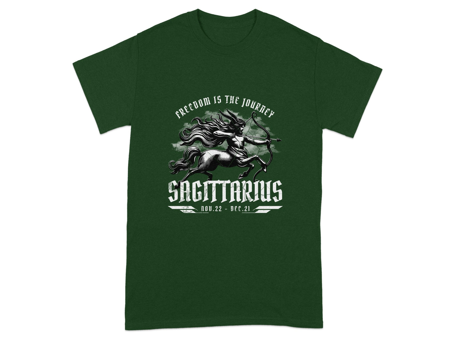 Dark Green Freedom IS THE Journey Sagittarius product type
