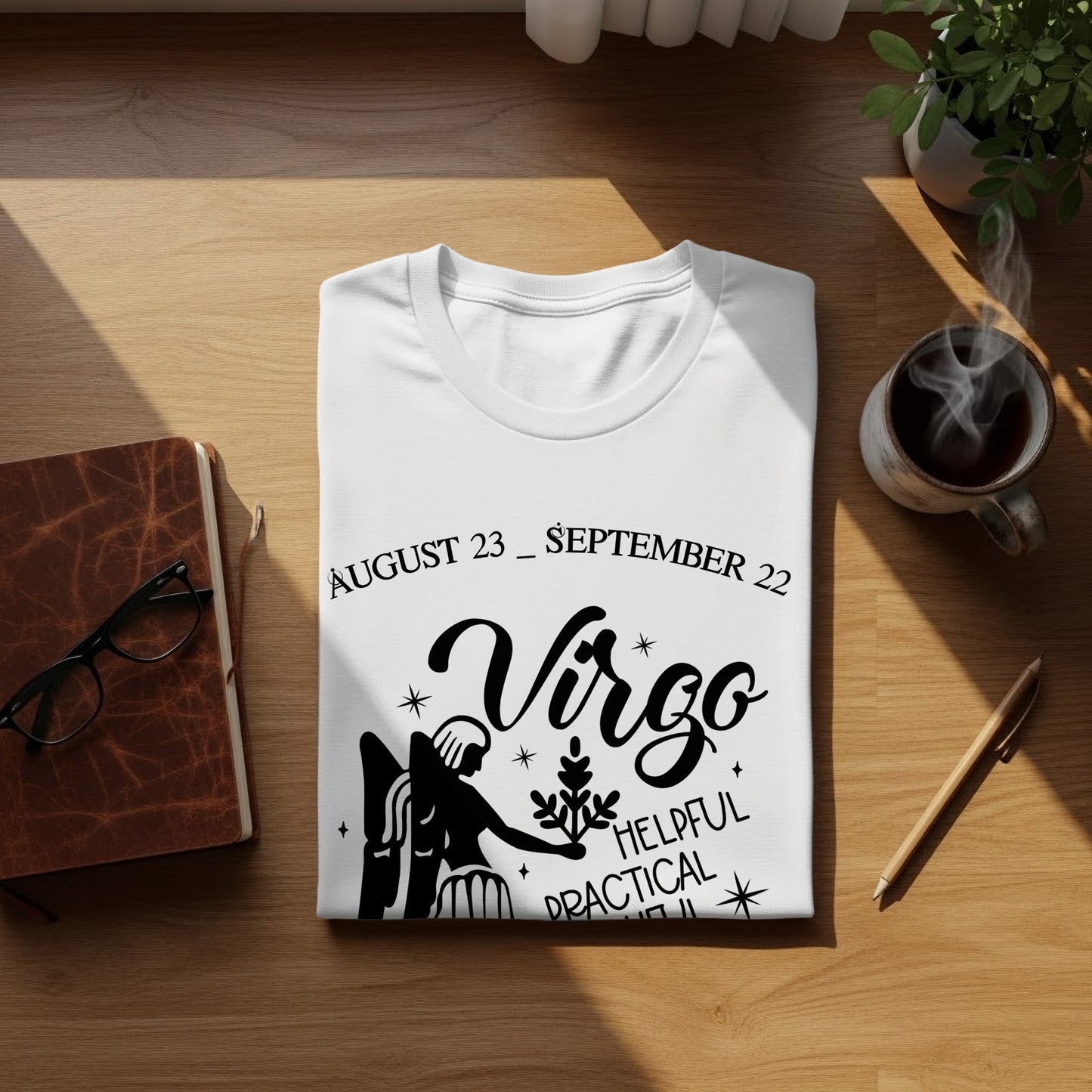Virgo Zodiac Sign Personality Traits T-Shirt