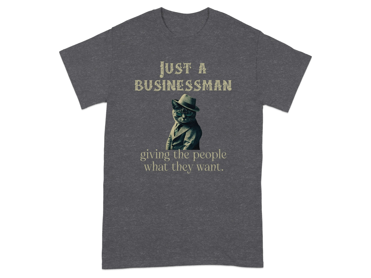 JUST A BUSINESSMAN giving the people product type