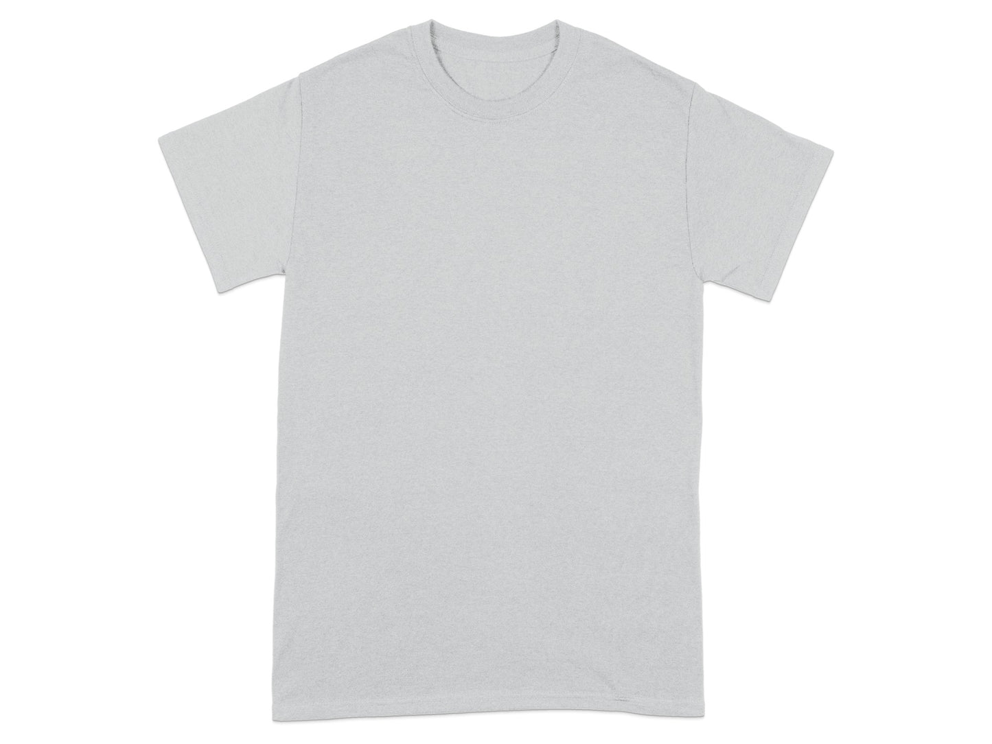 Classic Light Gray Short Sleeve Crew Neck product type
T-Shirt, Tee, Short Sleeve, Crew Neck, Round Neck, Gray, Light Gray, Heather Gray, Plain Tee, Blank T-Shirt, Basic Top, Apparel, Clothing, Unisex, Casual Wear, Everyday Shirt, Simple Design, Neutral Color, Classic Style, Gray T-Shirt
