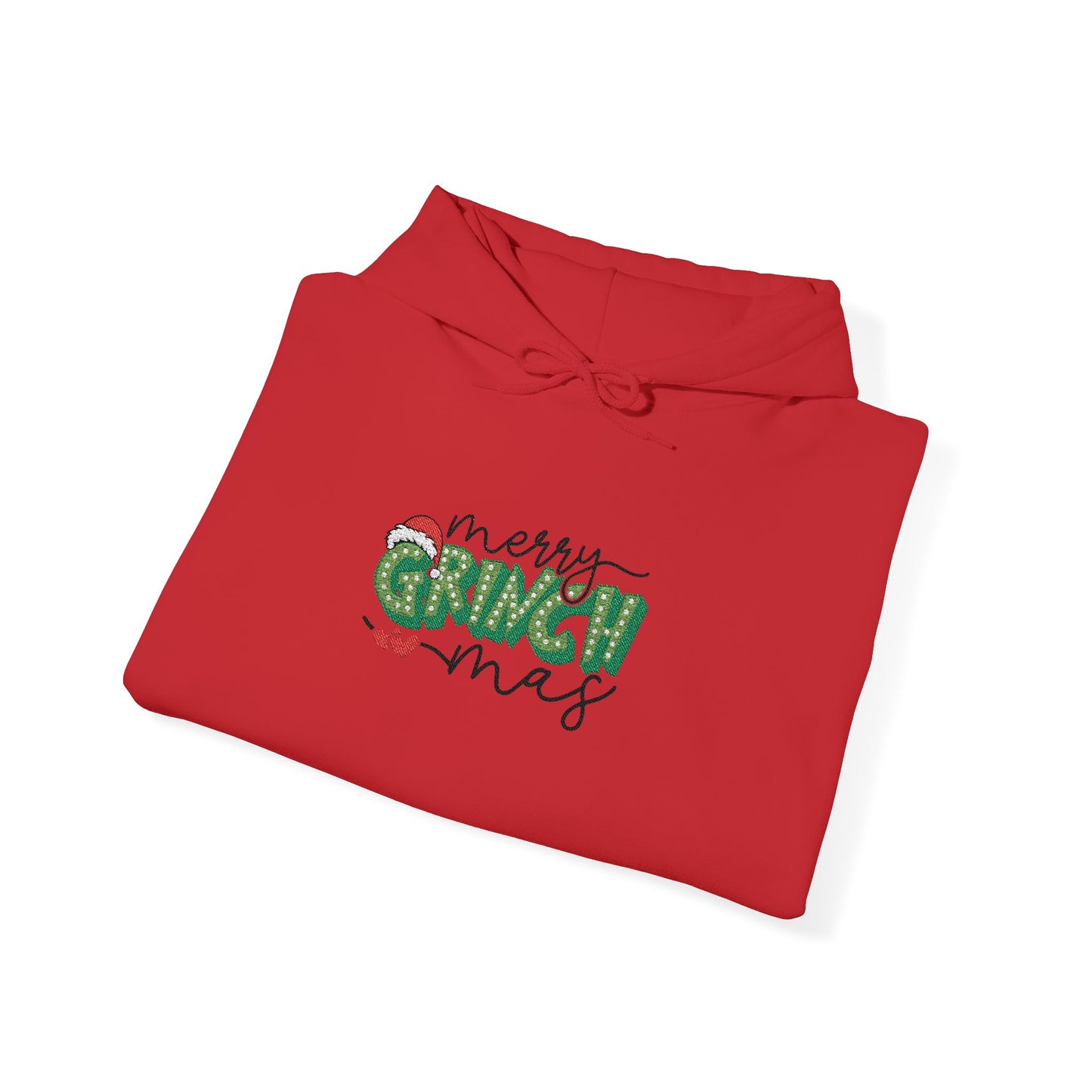 Merry Grinchmas Hoodie - Festive Green Grinch Christmas Sweatshirt - Unisex Holiday Gift
