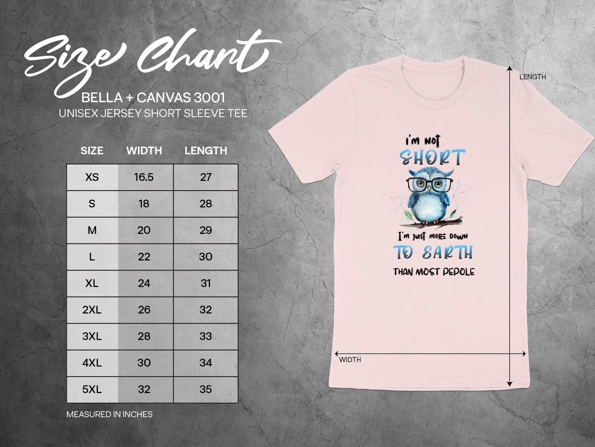 I'm Not Short I'm Just More Down To Earth T-shirt