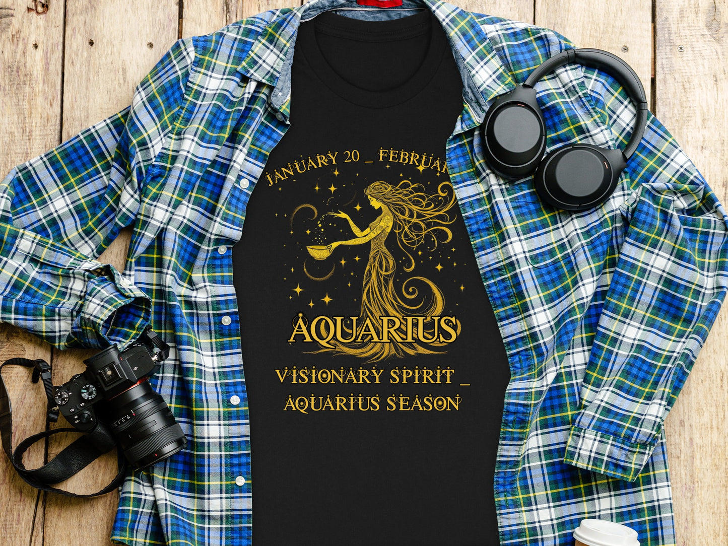 Aquarius Visionary Spirit January to February Season Shirt