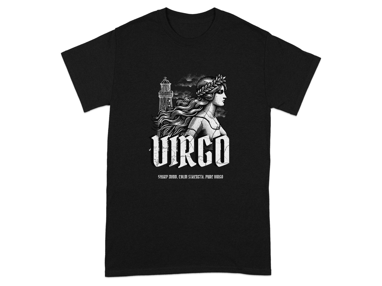 Virgo Woman Lighthouse Sharp Mind Calm Strength Pure Virgo product type