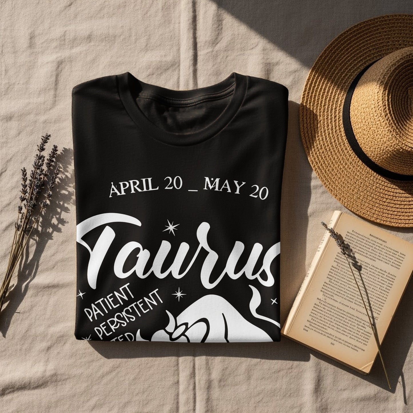 Taurus Zodiac Sign T-Shirt April 20 to May 20 Tee