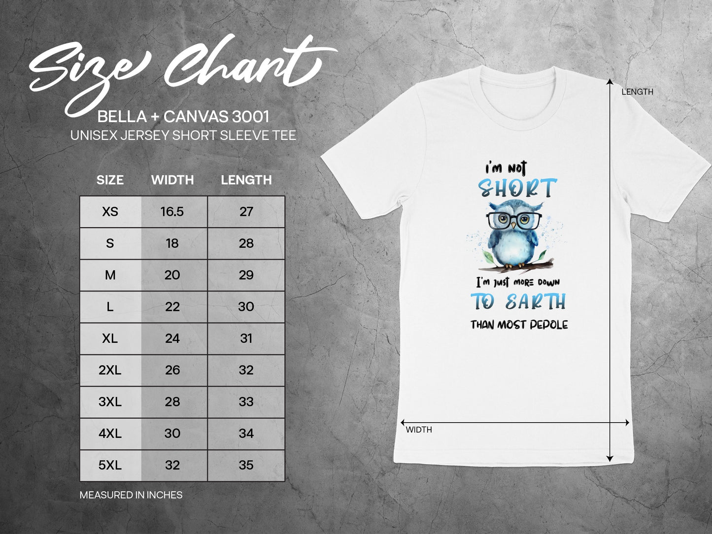 I'm Not Short I'm Just More Down to Earth T-shirt