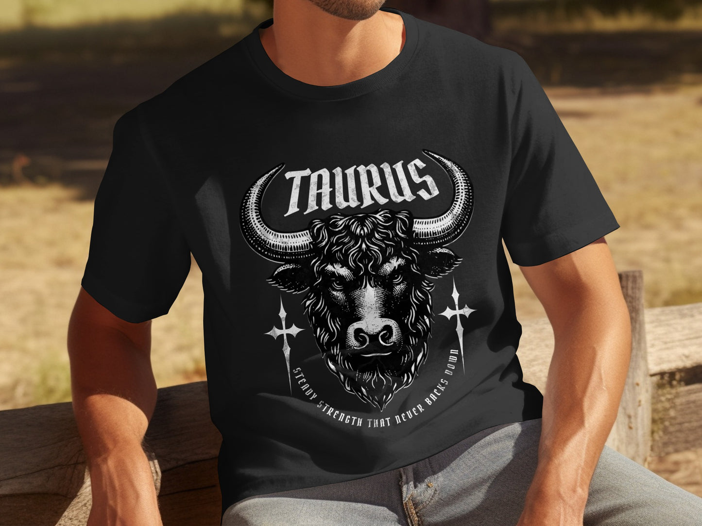 TAURUS Steady Strength That Never Backs Down t-shirt product type