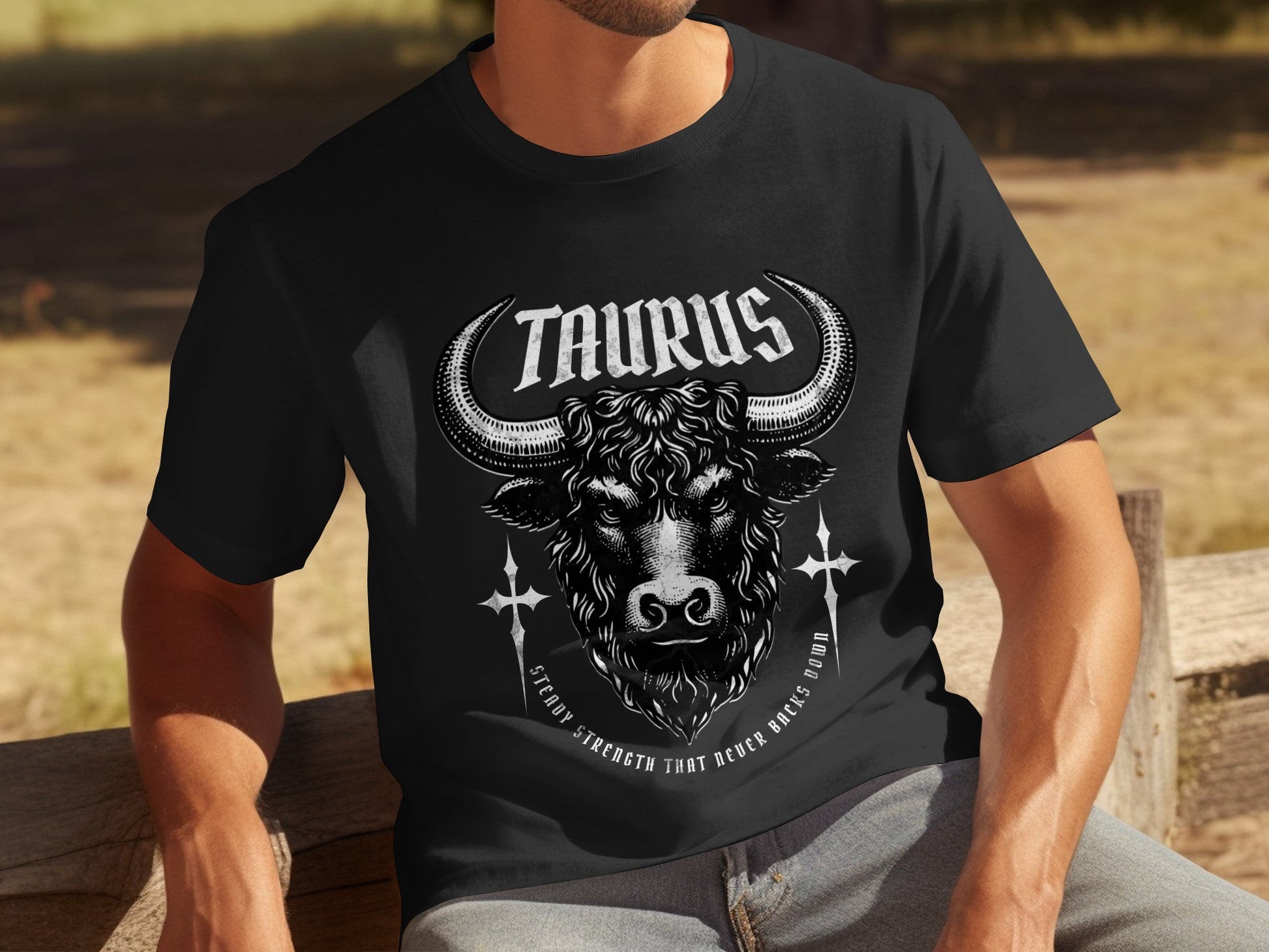 TAURUS Steady Strength That Never Backs Down t-shirt product type