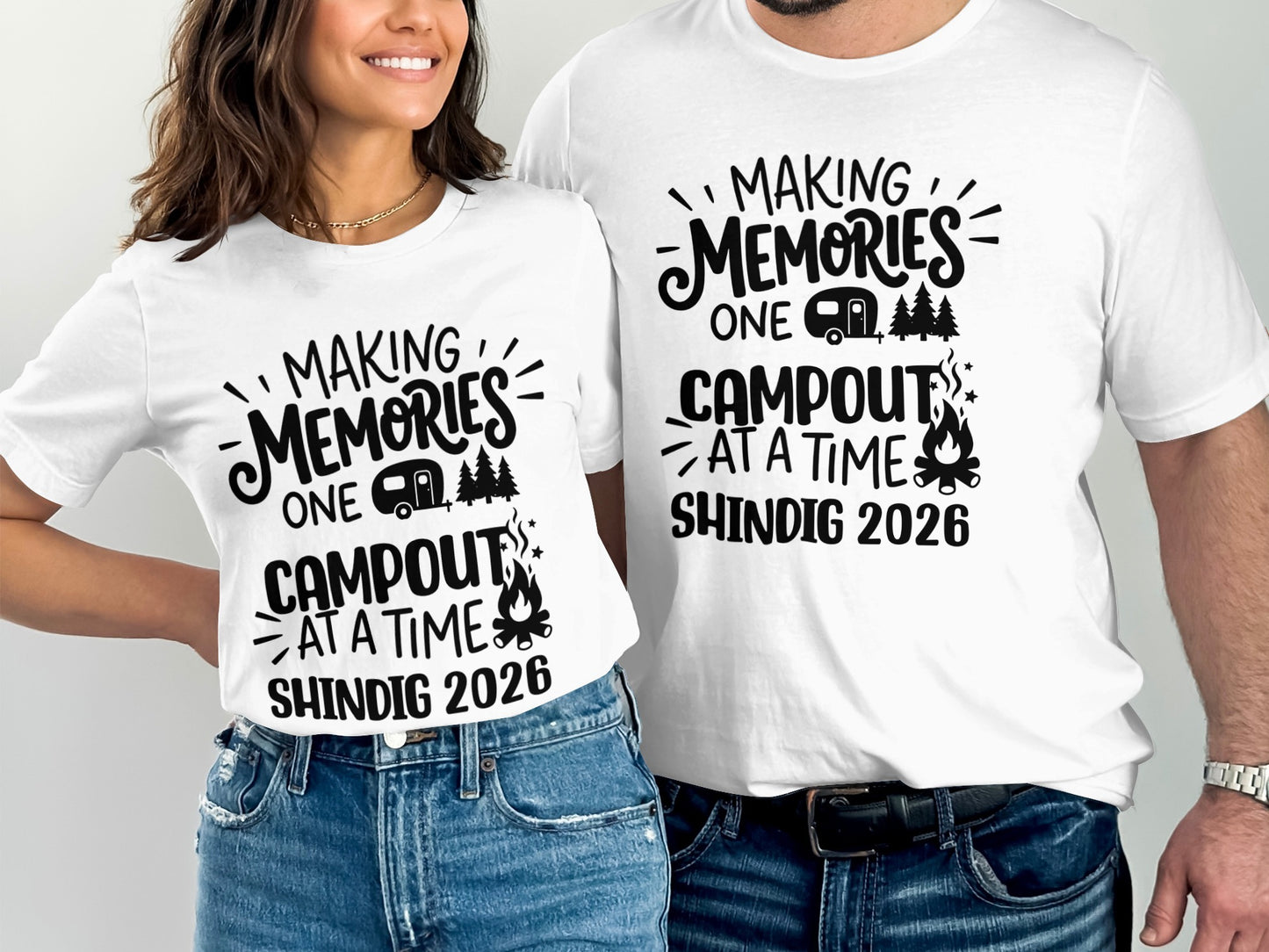Making Memories One Campout At A Time Shindig 2026 Shirt