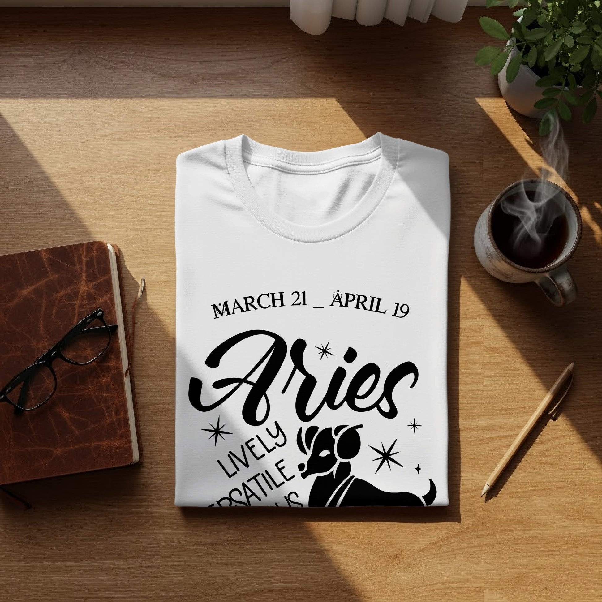 Aries Lively Versatile Optimistic Zodiac T-Shirt