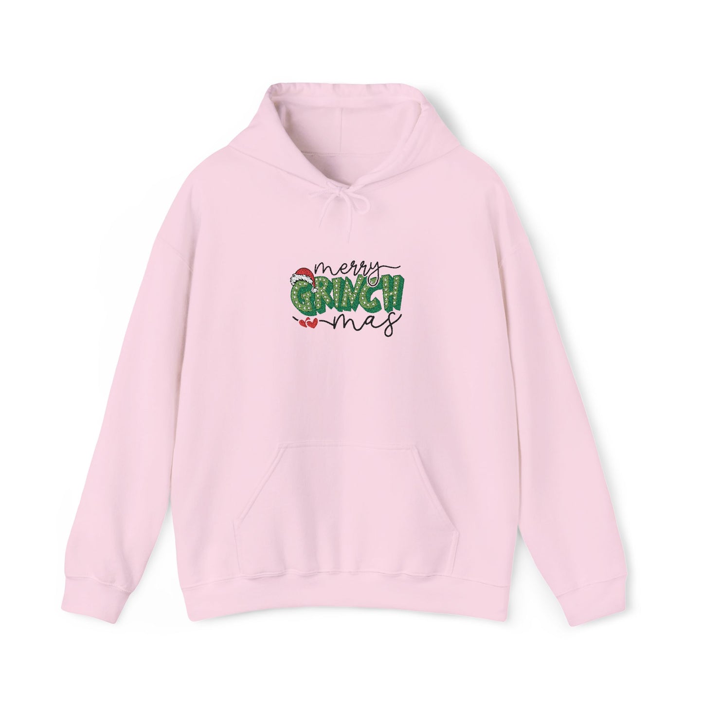 Merry Grinchmas Hoodie - Festive Green Grinch Christmas Sweatshirt - Unisex Holiday Gift