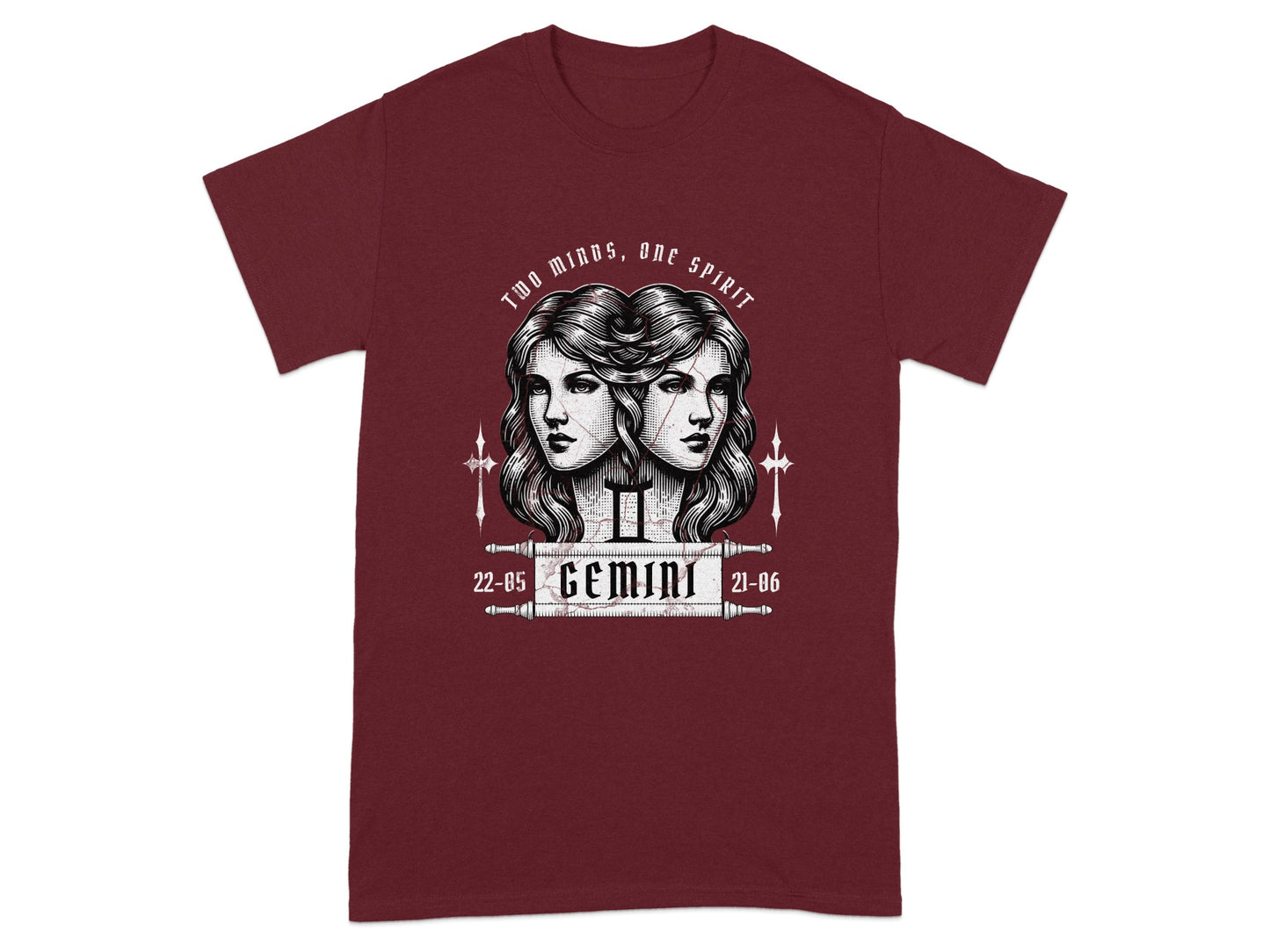 Gemini Twins Two Minds One Spirit Zodiac Sign product type