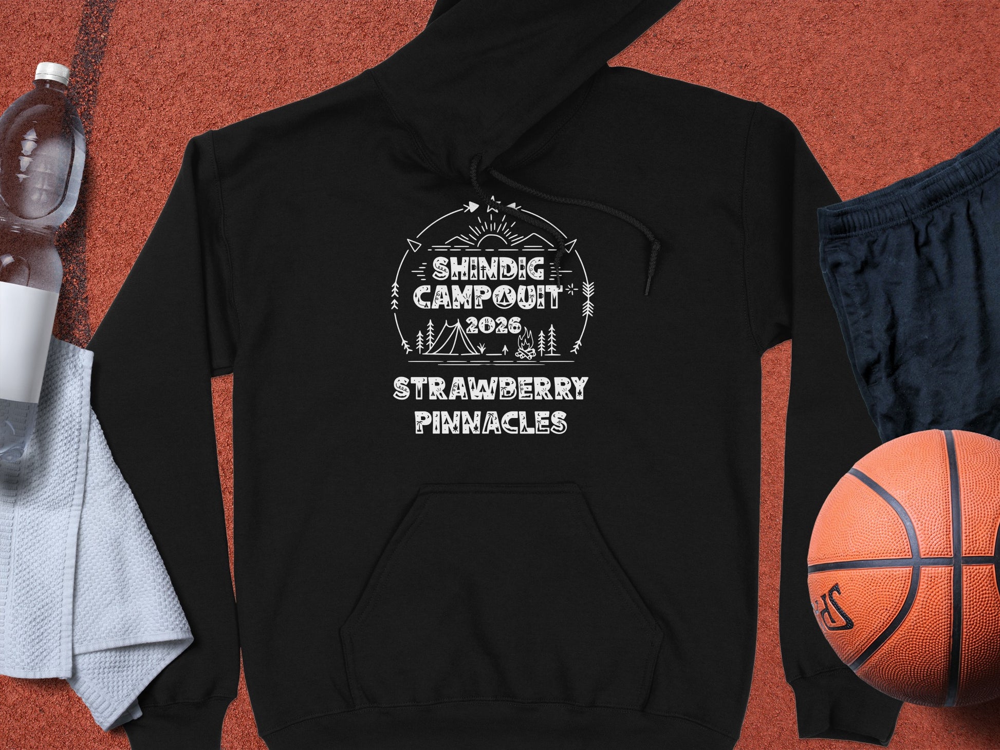 Shindig Campout 2026 Strawberry Pinnacles Hoodie