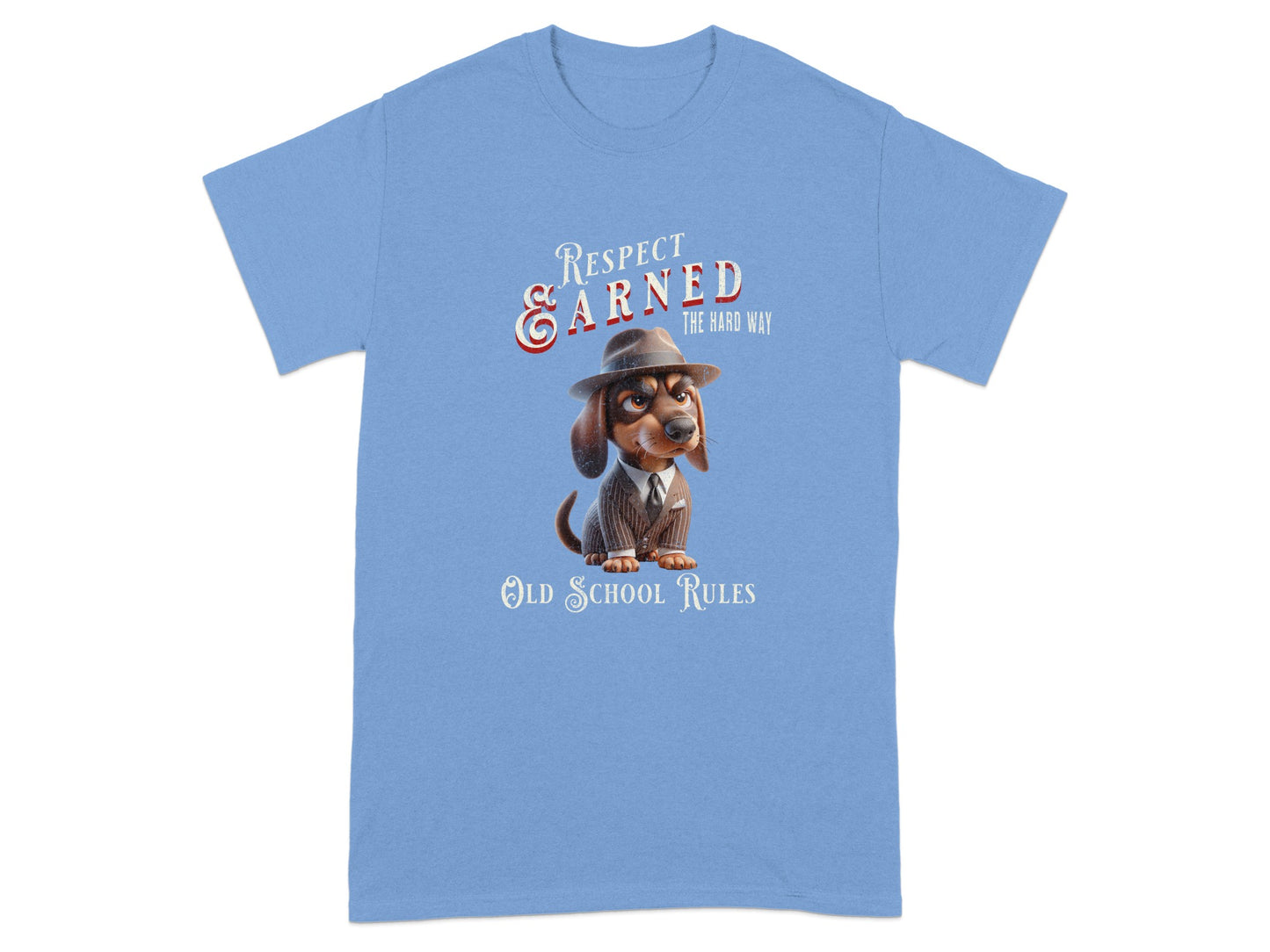 Respect Earned The Hard Way Old School Rules product type
Dachshund Dog
Suit Hat Dog
Respect Earned
The Hard Way
Old School Rules
Cartoon Animal
Graphic Design
Funny Canine
Vintage Dog
Retro Style
Streetwear Print
Cool Puppy
Boss Character
Gangster Vibe
Animal Lover
Pet Owner Gift
Unique Artwork
Humorous Graphic
Fashion Statement
Dog Character