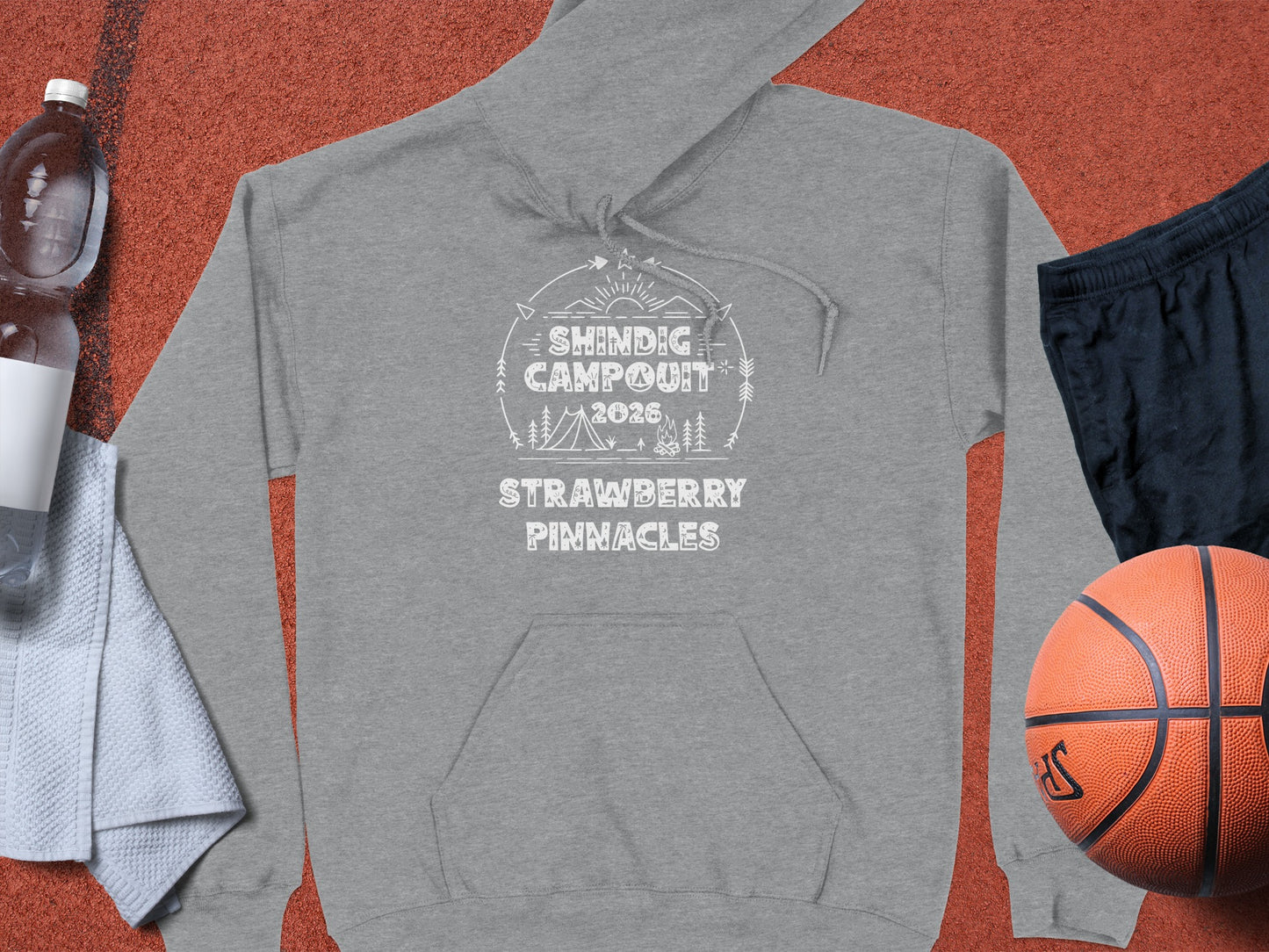 Shindig Campout 2026 Strawberry Pinnacles Hoodie