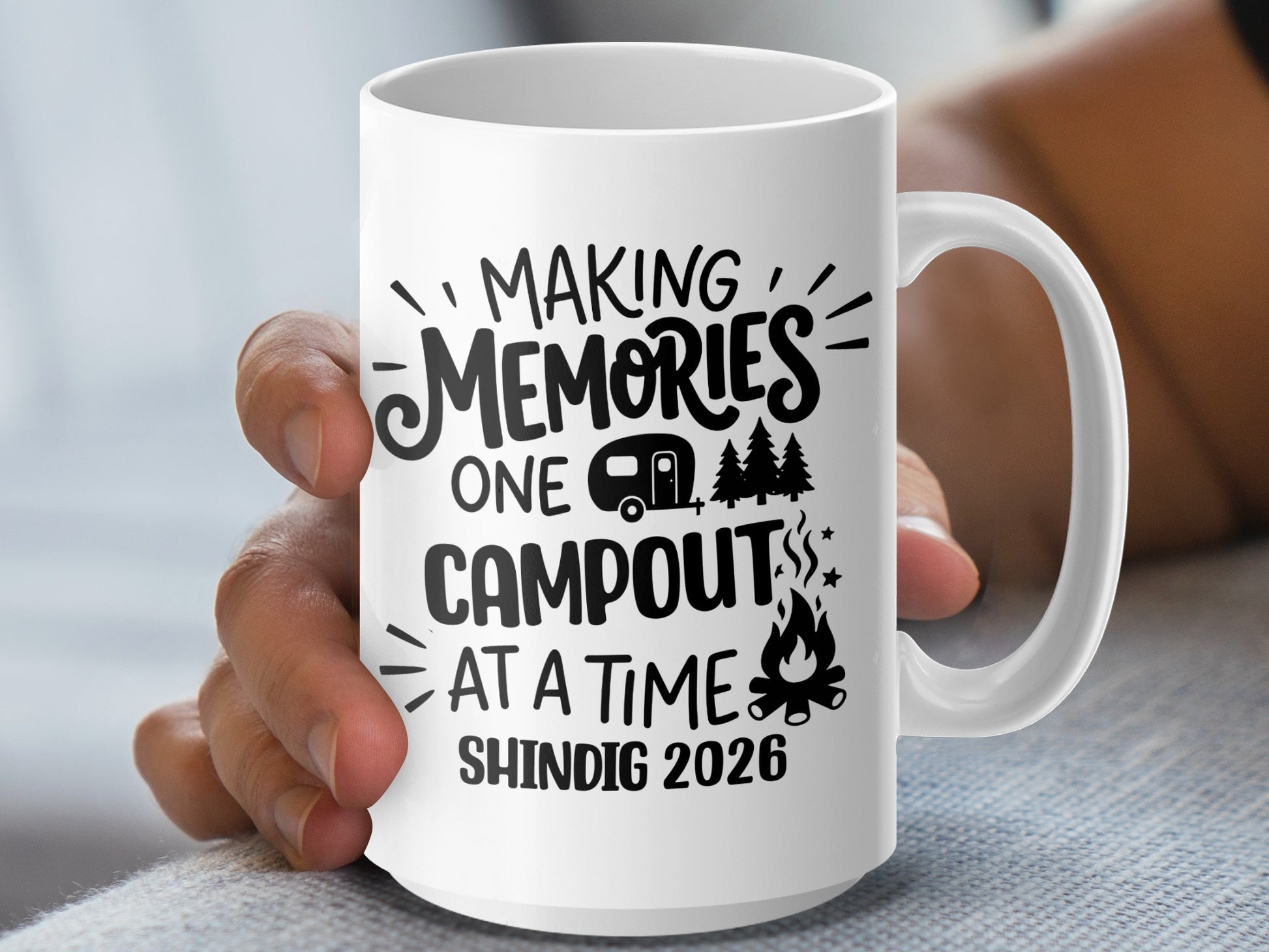 Making Memories One Campout At A Time Shindig 2026 Mug