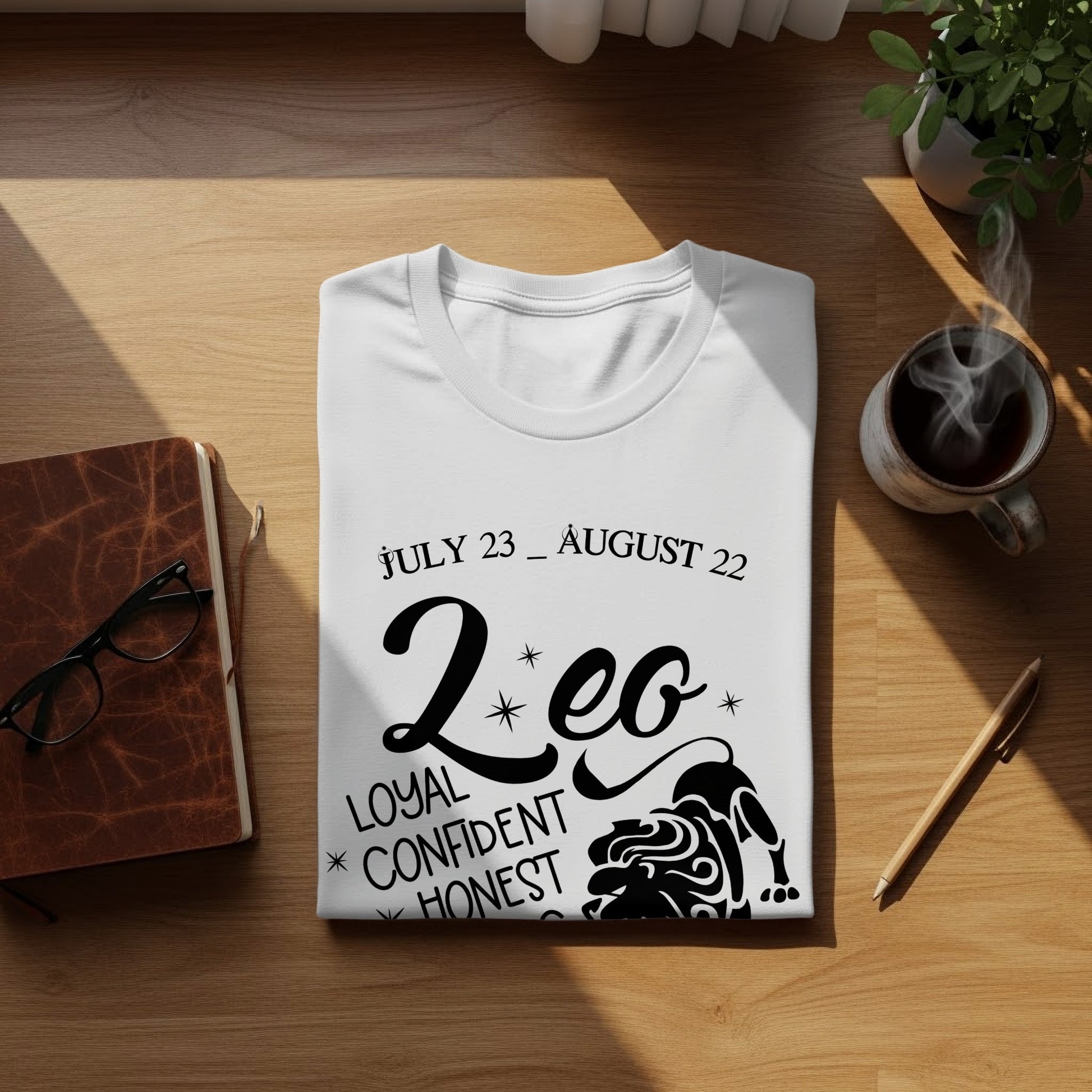 Leo Zodiac Sign Loyal Confident Honest T-Shirt
