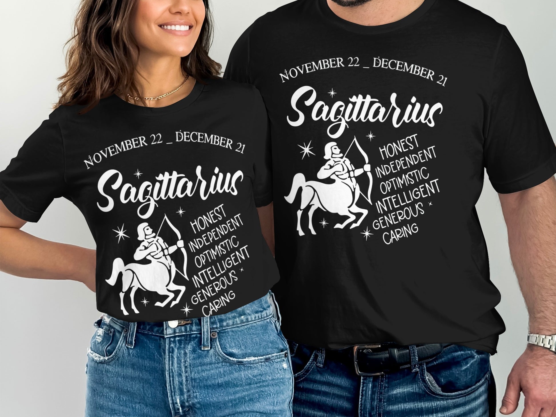 Sagittarius Honest Independent Optimistic Intelligent Caring