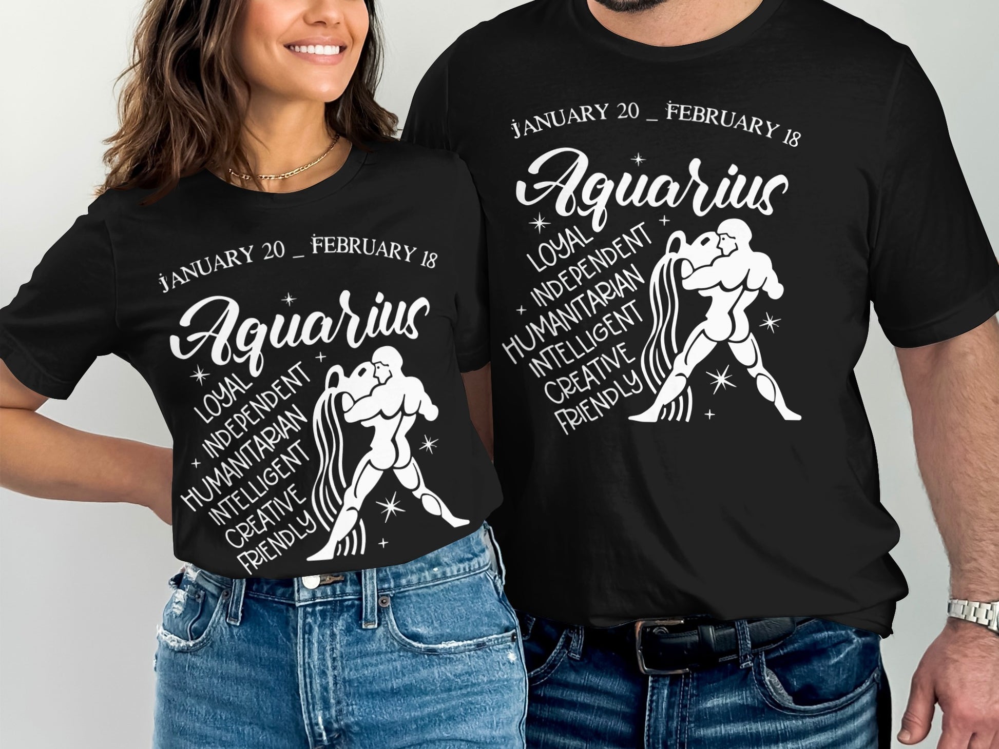 Aquarius Zodiac Sign January 20 - February 18 Tee