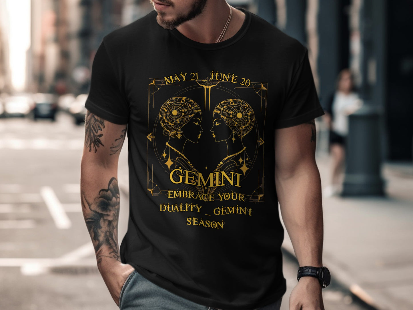 Embrace Your Duality Gemini Season T-Shirt