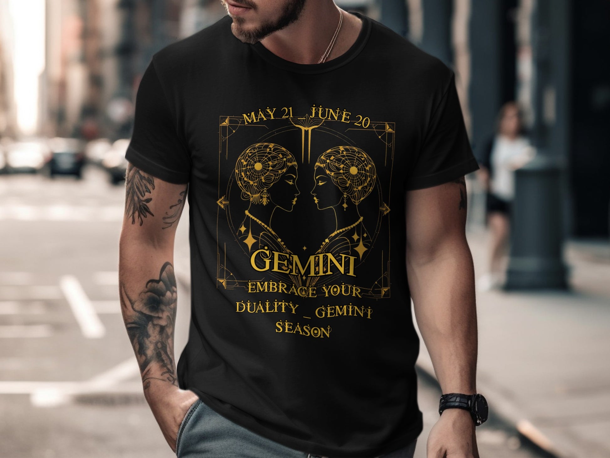 Embrace Your Duality Gemini Season T-Shirt
