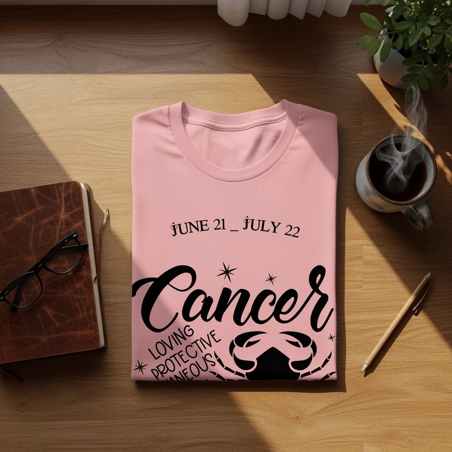 Cancer Zodiac June 21 July 22 Loving Protective T-shirt