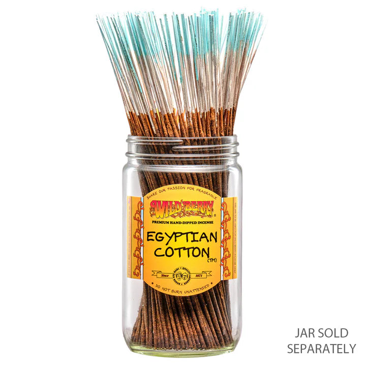 Egyptian Cotton Incense 10 Sticks - Fresh Clean Scent | Friendly Finds