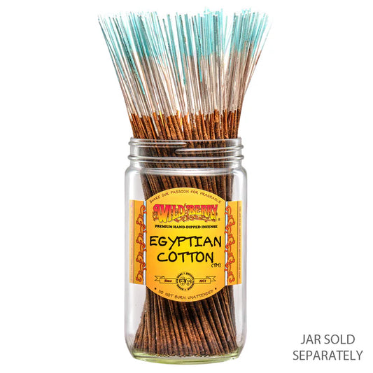 Egyptian Cotton Incense 10 Sticks - Fresh Clean Scent | Friendly Finds